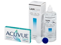 Acuvue Oasys with Transitions (6 läätse) + Laim-Care läätsevedelik 400 ml