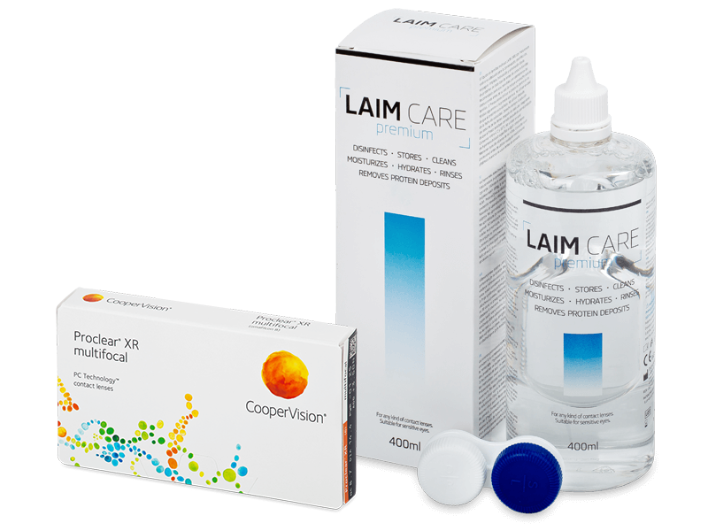 Proclear Multifocal XR (6 läätse) + Laim Care 400ml