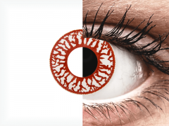 ColourVUE Crazy Lens - Blood Shot - Ühepäevased läätsed 0-tugevusega (2 läätse)