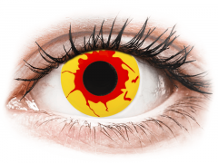 ColourVUE Crazy Lens - Reignfire - Ühepäevased läätsed 0-tugevusega (2 läätse)