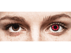 ColourVUE Crazy Lens - Volturi - Ühepäevased läätsed 0-tugevusega (2 läätse)