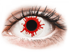 ColourVUE Crazy Lens - Wild Blood - Ühepäevased läätsed 0-tugevusega (2 läätse)