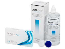 TopVue Plus (6 läätse) + LAIM-CARE läätsevedelik 400 ml