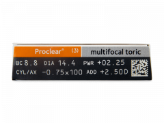 Proclear Multifocal Toric (3 läätse)