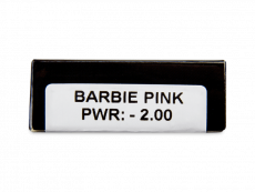 CRAZY LENS - Barbie Pink - Ühepäevased läätsed Korrigeerivad  (2 läätse)