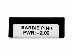 CRAZY LENS - Barbie Pink - Ühepäevased läätsed Korrigeerivad (2 läätse)