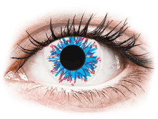 CRAZY LENS - Harlequin - Ühepäevased läätsed 0-tugevusega (2 läätse)