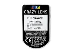 CRAZY LENS - Rinnegan - Ühepäevased läätsed 0-tugevusega (2 läätse)