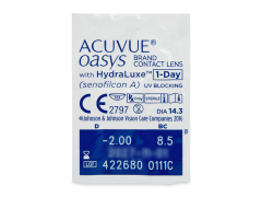 Acuvue Oasys 1-Day with Hydraluxe (90 läätse)