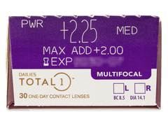 Dailies TOTAL1 Multifocal (30 läätse)