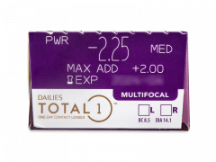 Dailies TOTAL1 Multifocal (30 läätse)