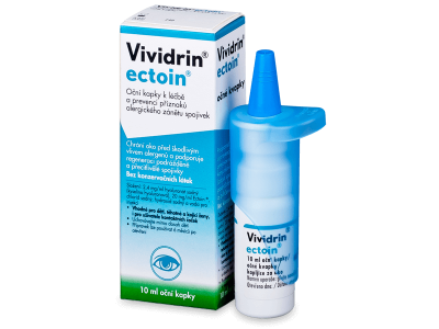 Vividrin ectoin 10 ml silmatilgad allergia konjunktiviidi ravimiseks