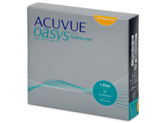Acuvue Oasys 1-Day with HydraLuxe for Astigmatism (90 läätse)