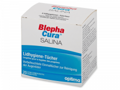 BlephaCura Salina steriilsed silmalaugude salvrätikud 20 tk 
