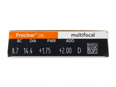 Proclear Multifocal (3 läätse)