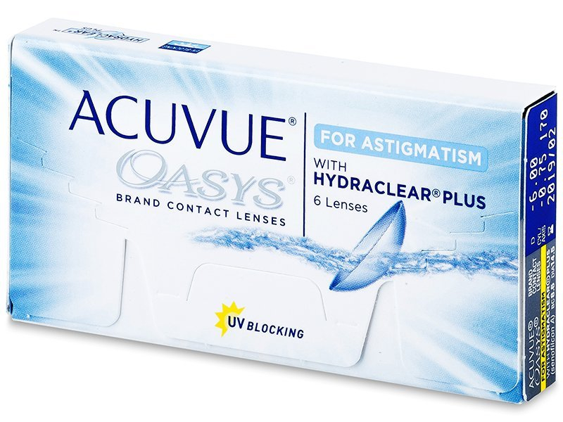 Acuvue Oasys for Astigmatism (6 läätse)