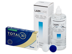 TOTAL30 for Astigmatism (3 läätse) + Laim-Care 400 ml