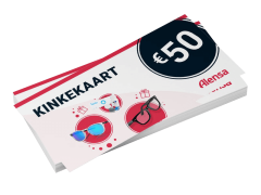Kinkekaart läätsedele ja prillidele väärtusega €50 