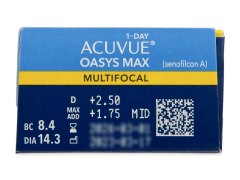 Acuvue Oasys Max 1-Day Multifocal (30 läätse)