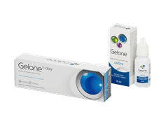 Gelone 1-day (30 läätse) + Gelone Silmatilgad 10 ml