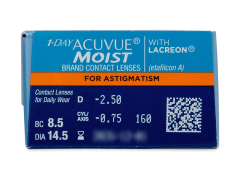 1 Day Acuvue Moist for Astigmatism (30 läätse)