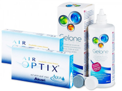 Air Optix Aqua (2x3 läätse) + Gelone 360 ml